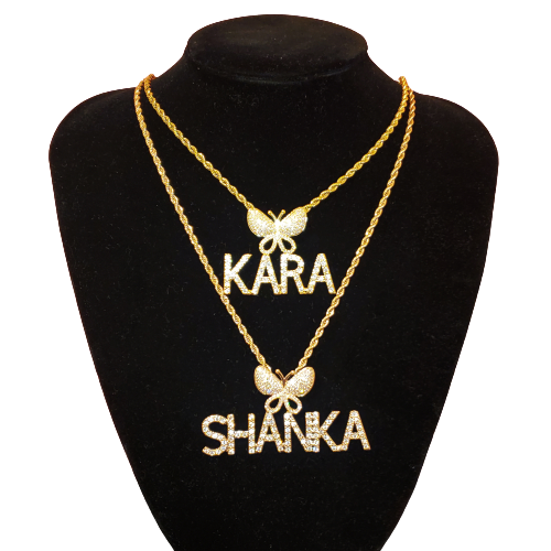 Custom Butterfly Necklace